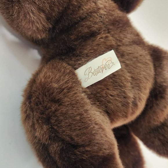 Bestever Chocolate Lab Plush Realistic Labrador Retriever 12" Stuffed Animal - Picture 8 of 10